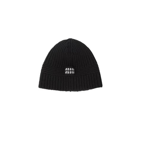 miu miu beanie|Miu Miu Wool beanie .